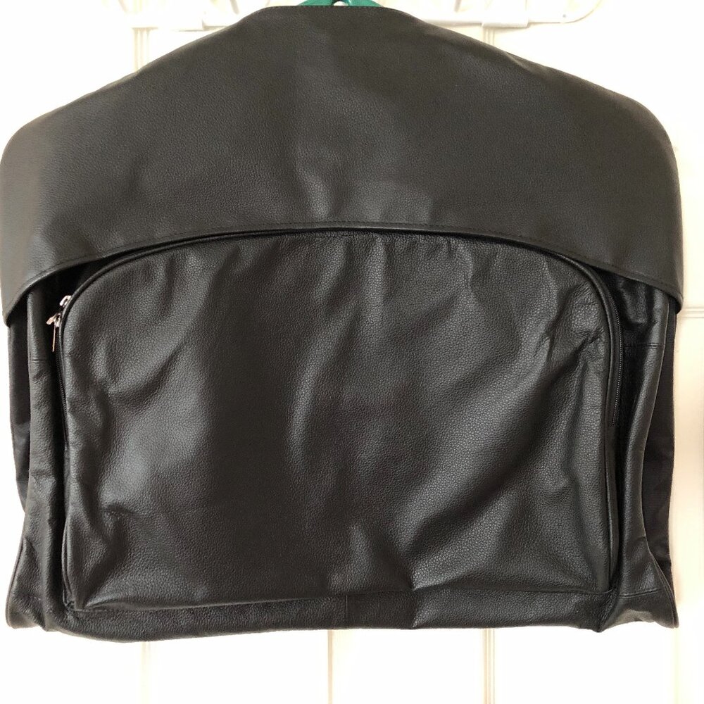 Danier Black Leather Suit Bag